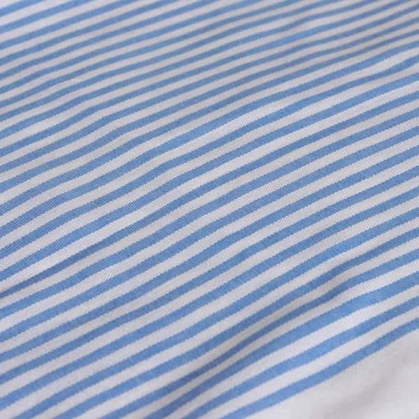 Alternate image for Set of 2 Handwoven Black and Blue Striped Cotton Dish Towels Serene Taste
