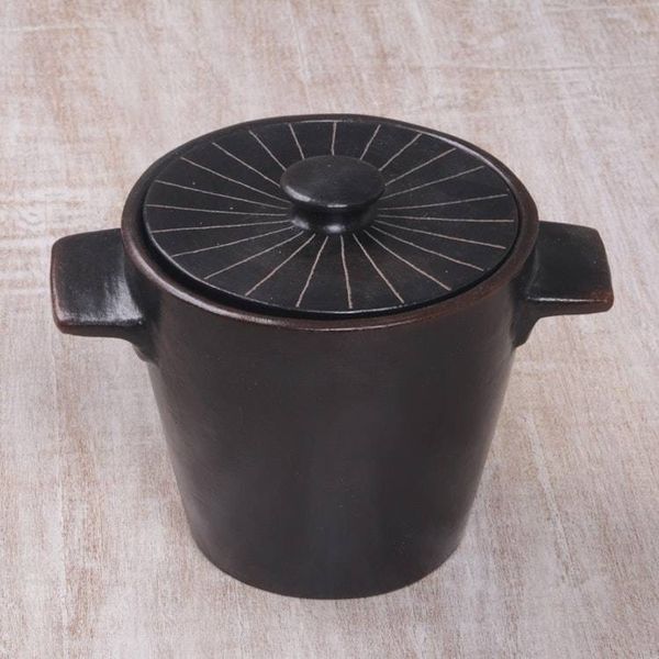 Alternate image for Handcrafted Ceramic Jar from Indonesia Lombok Delight