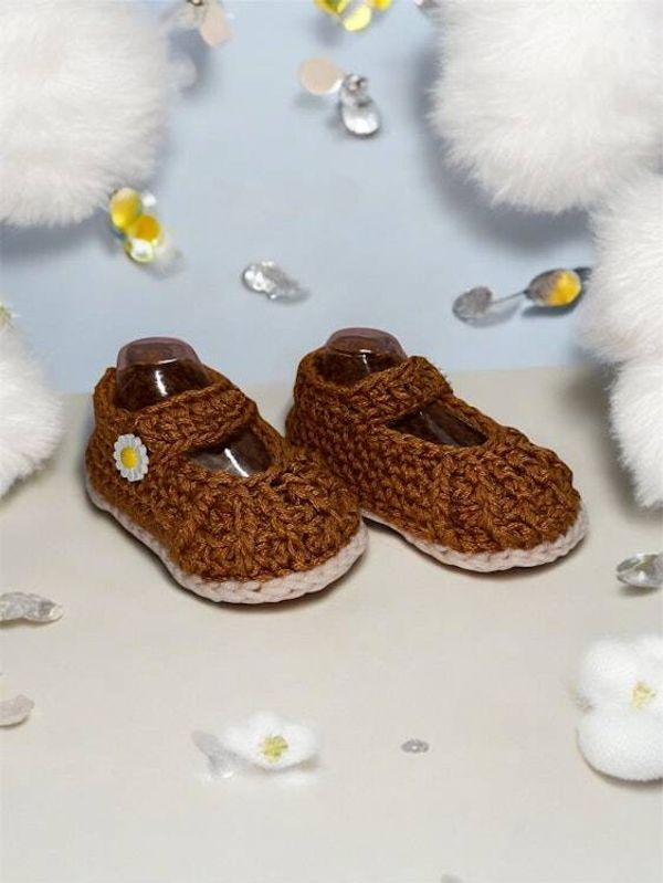 Alternate image for Crochet Baby Shoes