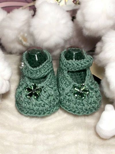 Alternate image for Crochet Baby Shoes
