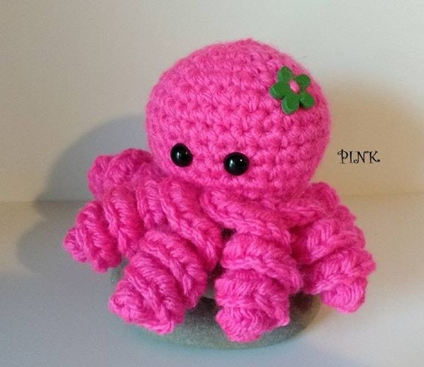 Alternate image for Amigurumi Mini Octopus