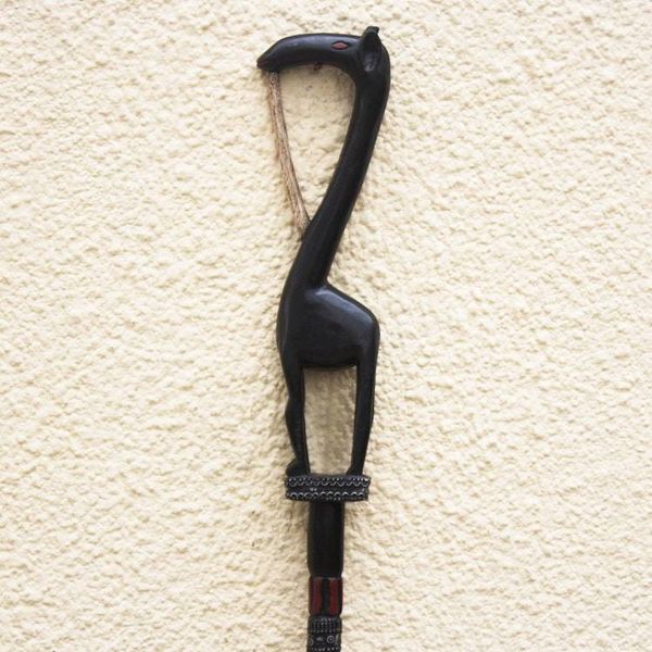 Alternate image for Hand Carved Giraffe Walking Stick Giraffe