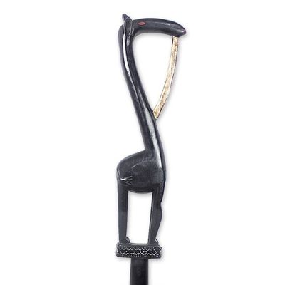 Alternate image for Hand Carved Giraffe Walking Stick Giraffe