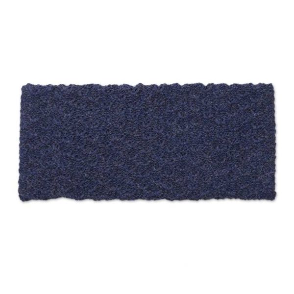 Alternate image for Wave Pattern 100 Baby Alpaca Headband in Blue from Peru Passionate Waves in Blue