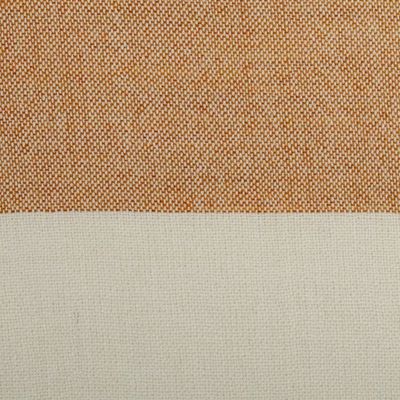 Alternate image for Fringed and Suede Trimmed Baby Alpaca Ruana in Brown White Dreamy Dunes