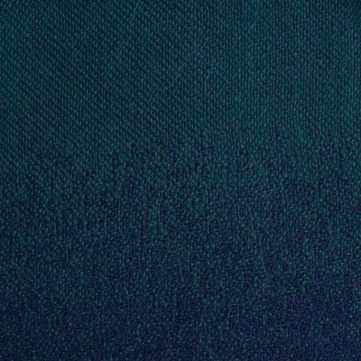 Alternate image for Reversible Alpaca Blend Ruana in Navy and Kelly Green Andean Vistas