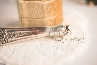 Alternate image for Memorial Urn Necklace • 1953 Jubilee • Vintage Silverware • Memorial Jewelry • Urn for Ashes • Keepsake Jewelry • Loss Gift