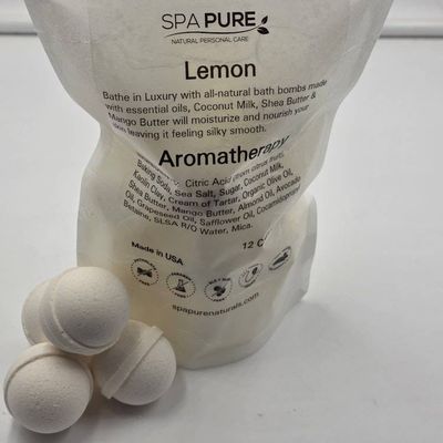 Alternate image for Spa Pure Natural Aromatherapy Bath Bombs with Coconut Milk & Shea Butter (12 Count)