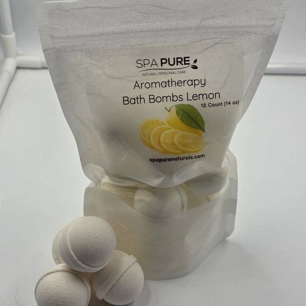 Alternate image for Spa Pure Natural Aromatherapy Bath Bombs with Coconut Milk & Shea Butter (12 Count)