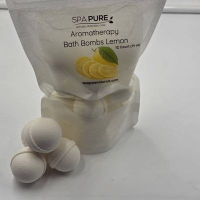 Alternate image for Spa Pure Natural Aromatherapy Bath Bombs with Coconut Milk & Shea Butter (12 Count)