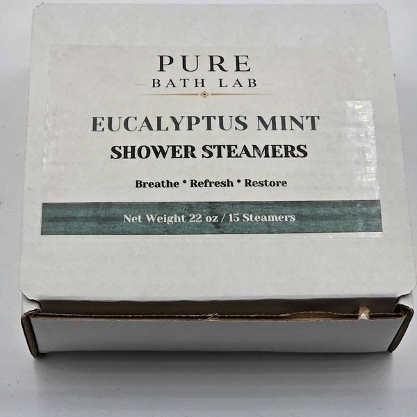 Alternate image for Shower Steamers Eucalyptus Mint Essential Oils, 15 Count, (Larger Than Leading Brand), with Mesh Bag (15 Count) Pack of 1