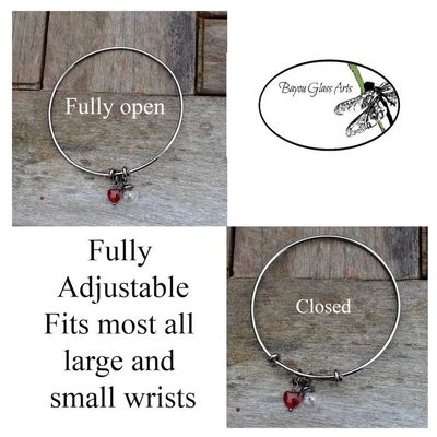 Alternate image for Mustard Seed Glass Charm Bracelet, Faith Symbol Jewelry
