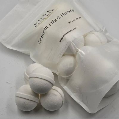 Primary image for Oatmeal Milk & Honey: Bath Bombs USA Made, Natural, Shea Butter, Ultra-Moisturizing (14 Count) Pack of 1