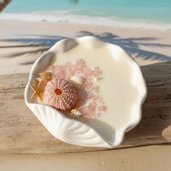 Alternate image for Oceans Whisper Candle | Coastal Soy Wax