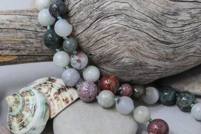 Alternate image for Ocean Jasper and Agate Statement Necklace