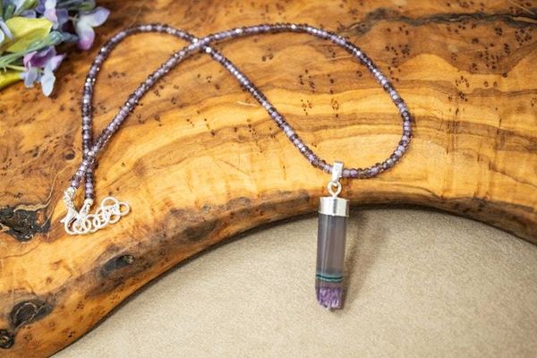 Alternate image for Lavender Amethyst Dreams Necklace