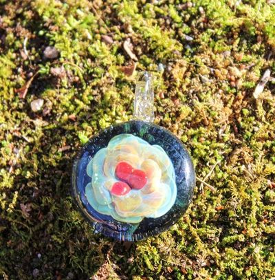 Primary image for Cosmic Flower Glass Pendant