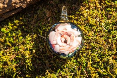 Primary image for Pink Rose Glass Pendant