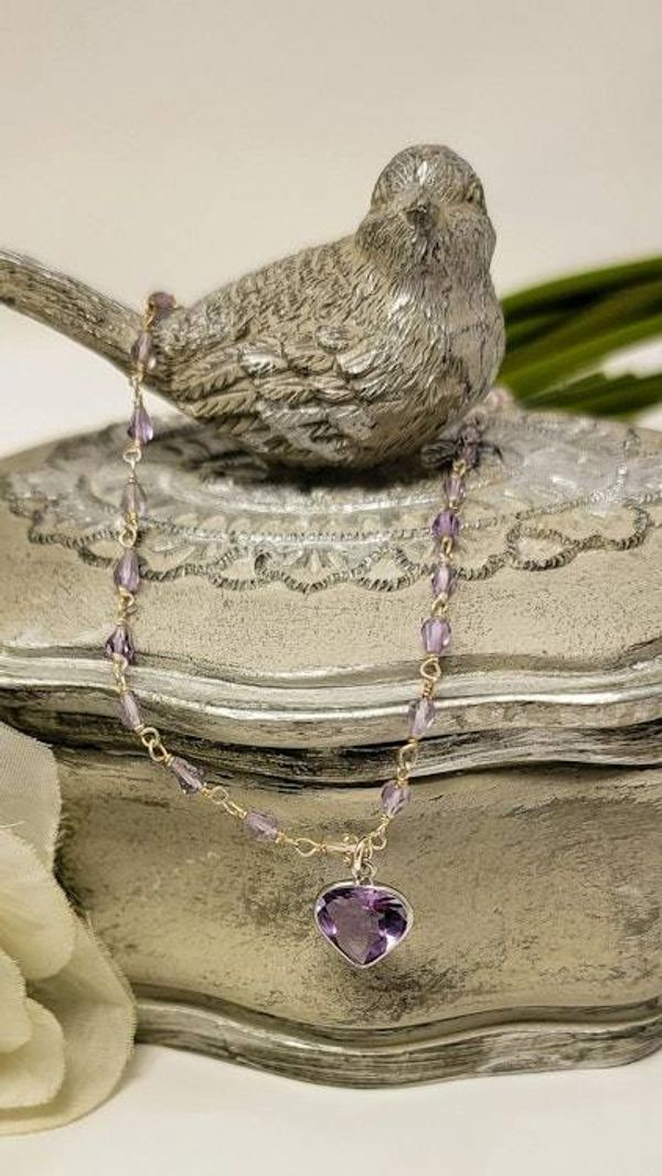 Alternate image for Ametrine and Amethyst Necklace