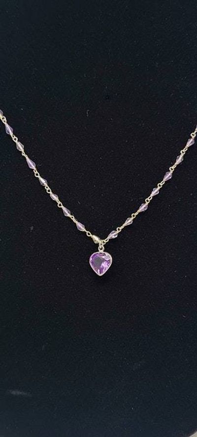 Alternate image for Ametrine and Amethyst Necklace