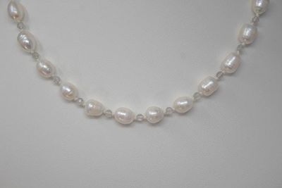 Alternate image for Freshwater Pearl and Labradorite Necklace