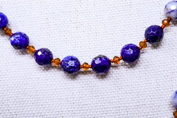 Alternate image for Multi Gemstone Chakra Necklace
