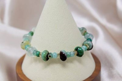Primary image for Chrysoprase and Citrine Bracelet