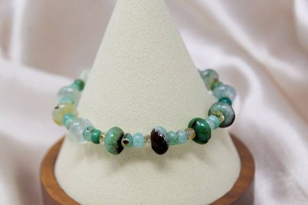Alternate image for Chrysoprase and Citrine Bracelet