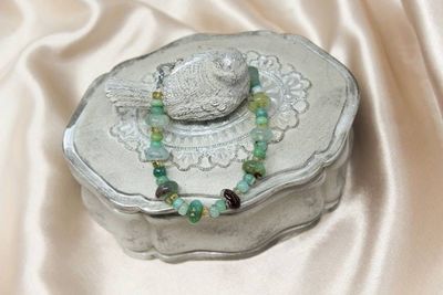 Alternate image for Chrysoprase and Citrine Bracelet