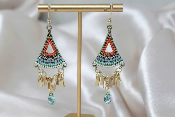 Alternate image for Boho Fringe Earrings
