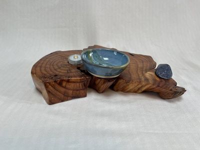 Alternate image for Soul Connection Hand-Shaped Nature Altar From a Vintage Tree Root  (Large1)