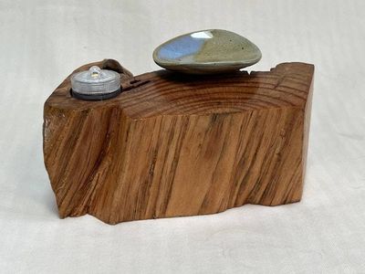 Alternate image for Soul Connection Hand-Shaped Nature Altar From a Vintage Tree Root  (Large2)