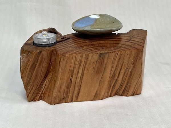 Alternate image for Soul Connection Hand-Shaped Nature Altar From a Vintage Tree Root  (Large2)