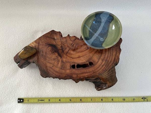 Alternate image for Soul Connection Hand-Shaped, Nature Altar From a Vintage Tree Root  (Large5)
