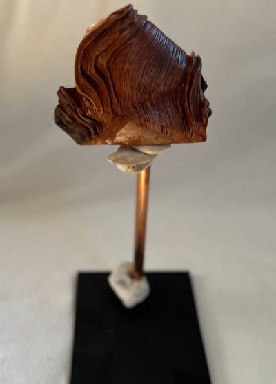 Alternate image for Fire Dancer Hand-Shaped Nature Art From a Vintage Tree Root