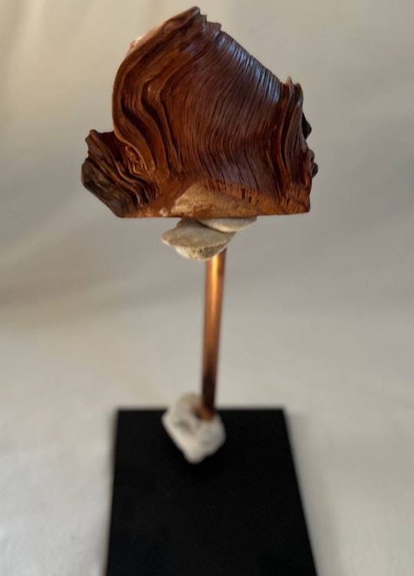 Alternate image for Fire Dancer Hand-Shaped Nature Art From a Vintage Tree Root
