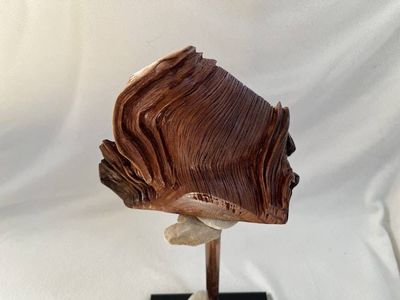 Alternate image for Fire Dancer Hand-Shaped Nature Art From a Vintage Tree Root