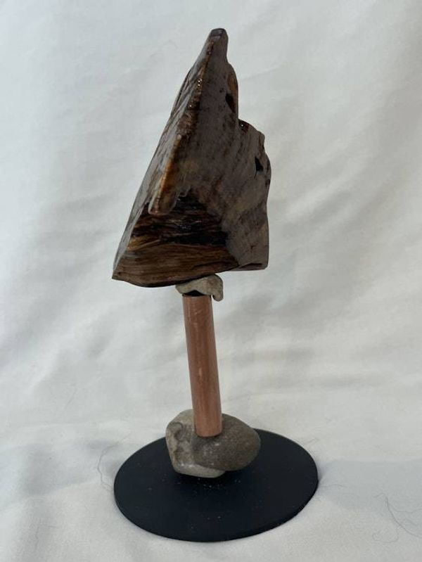 Alternate image for Mahogany Hand-Shaped Nature Art From a Vintage Tree Root