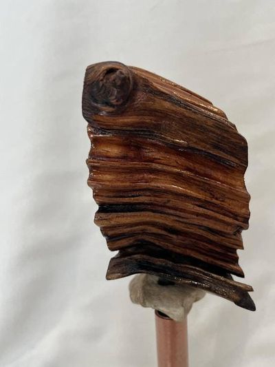 Alternate image for Deep Channel Hand-Shaped Nature Art From a Vintage Tree Root