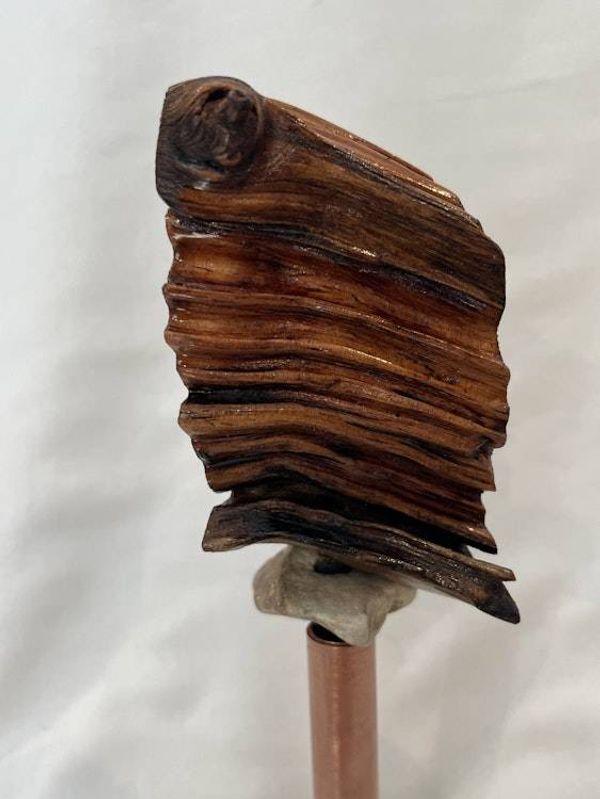 Alternate image for Deep Channel Hand-Shaped Nature Art From a Vintage Tree Root