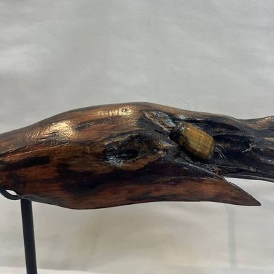 Alternate image for Spirit Flow II Hand-Shaped Nature Art From a Vintage Tree Root