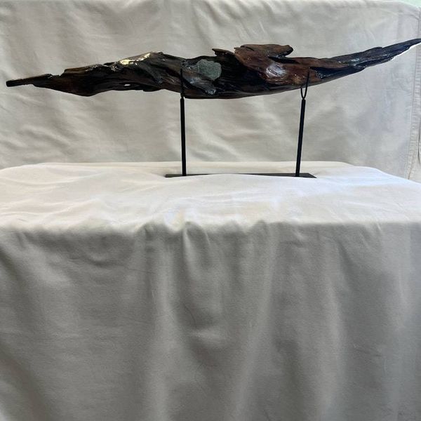 Alternate image for Wave Length Hand-Shaped Nature Art From a Vintage Tree Root