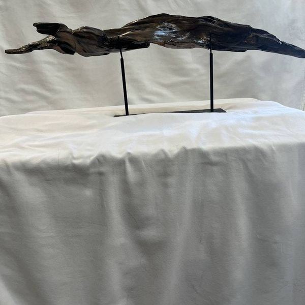 Alternate image for Wave Length Hand-Shaped Nature Art From a Vintage Tree Root
