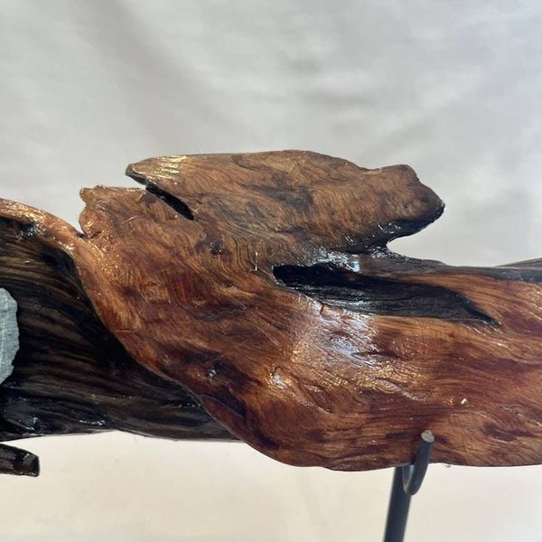 Alternate image for Wave Length Hand-Shaped Nature Art From a Vintage Tree Root