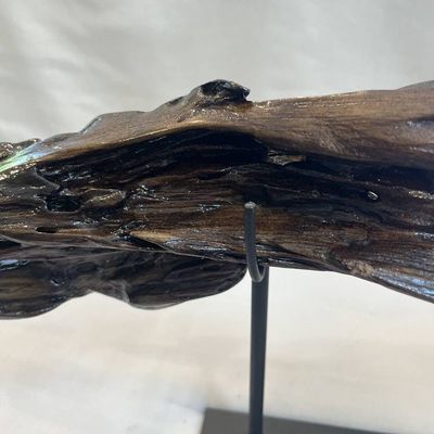 Alternate image for Wave Length Hand-Shaped Nature Art From a Vintage Tree Root