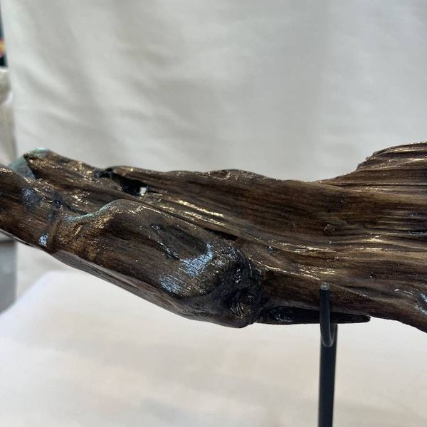 Alternate image for Wave Length Hand-Shaped Nature Art From a Vintage Tree Root