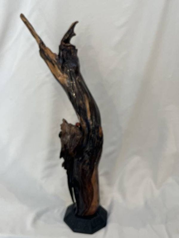 Alternate image for Sky Reach II Hand-Shaped Nature Art From a Vintage Tree Root