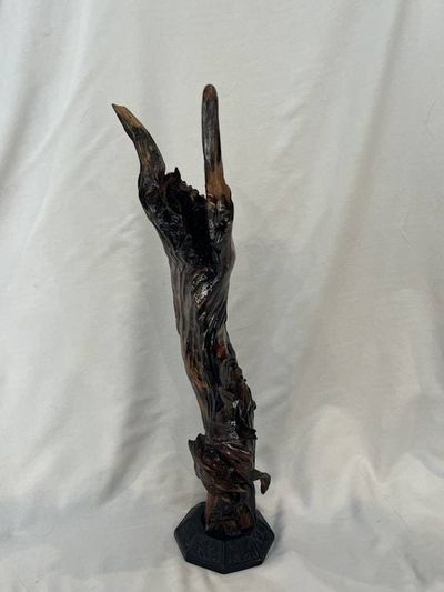 Alternate image for Sky Reach II Hand-Shaped Nature Art From a Vintage Tree Root