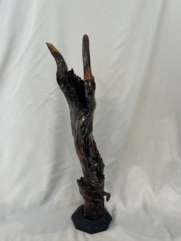 Alternate image for Sky Reach II Hand-Shaped Nature Art From a Vintage Tree Root