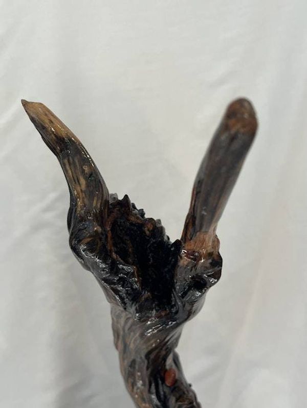 Alternate image for Sky Reach II Hand-Shaped Nature Art From a Vintage Tree Root